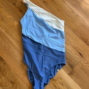 Summersalt sidestroke Blue and White